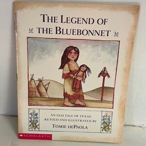 LIKE NEW Vintage 1983 The Legend of the Bluebonnet by Tommie DePaola book